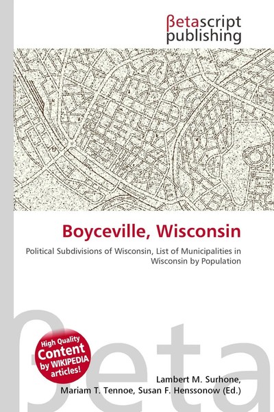 Lambert M. Surhone (U. A.) | Boyceville, Wisconsin | Taschenbuch | Englisch-image