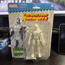 Marvel Legends The West Coast Avengers Retro Vision  White  6-Inch Action Figure