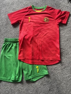 H&M Portugal Kit Sports Set Co Ord Shorts Top Size Age 10 12