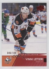 2021-22 Upper Deck AHL Exclusives 46/100 Vinni Lettieri #5 o1h