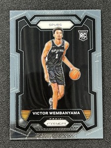 Photo from the eBay listing: 2023-24 Panini Prizm Victor Wembanyama #136 Base Rookie RC Spurs &10161
