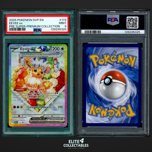 Eevee EX 174  - PSA 9 (SV Promo)