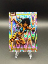 2026 Topps Chrome Marvel Comics #179 Tigra RayWave Refractor