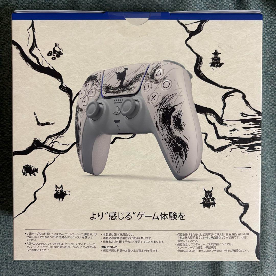 PS5 DualSense Wireless Controller GHOST OF YOTEI Black CFI-ZCT1JZ8
