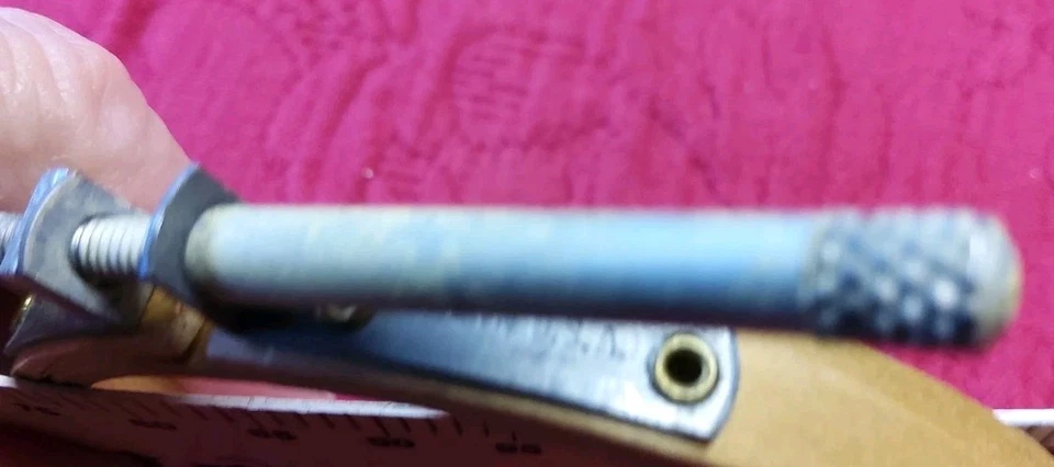 Vintage 3" Un-Branded  Wood Embroidery Hoop USA Screw Tension - Image 3 of 4