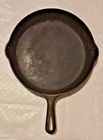 VTG Erie Griswold #8 Small Block Logo Cast Iron Fry Pan Skillet ~ As Is E17F