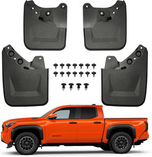 Mud Flaps Splash Guards Fit For Toyota Tacoma 2024-2026 4pcs No Drilling Pickup Mud Flaps Splash Guards Fit For Toyota Tacoma 2024-2026 4pcs No Drilling Pickup