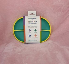 NEW More Peas morepeas Color Pop Suction Plate