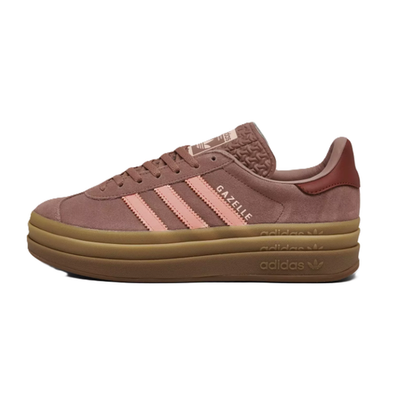 adidas Women's Gazelle Bold Warm Clay/Clear Orange/Preloved Ruby