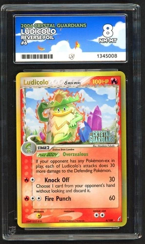 Ludicolo 006 ACE graded card