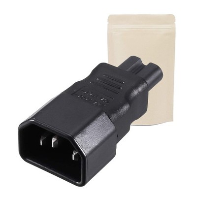 IEC C14Adapter an IEC C7 Schuko in 8 10a