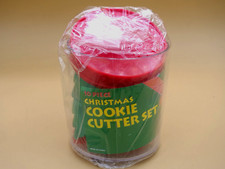10 pcs Christmas cookie cutters set new sealed