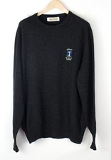 LYLE & SCOTT Pull En Laine Pure Pour Homme Tricot Lâche Taille S (48)