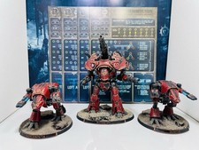 AP98 Warhammer 40k Adeptus Titanicus Nemesis Titan + Warhound X 2 With Datacards