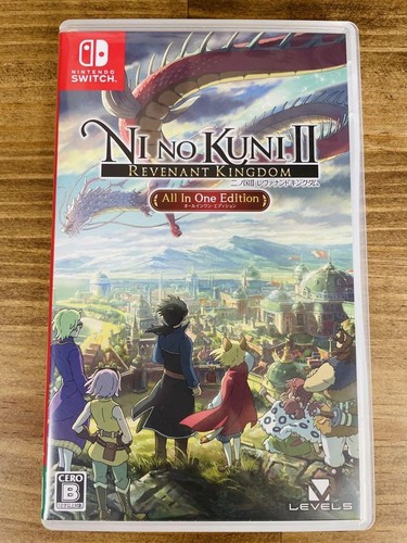 Nintendo Switch Ni no Kuni II Revenant Kingdom All In One Edition Used - Photo 1/2