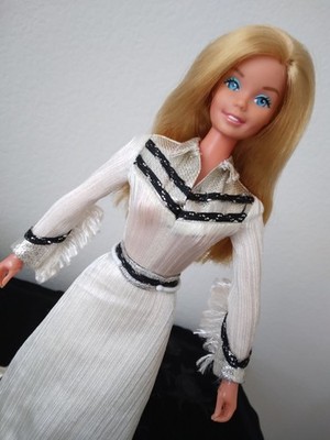 RARE European Western Barbie Doll HTF 1980 Busy Hands Living Body Flat Feet 
