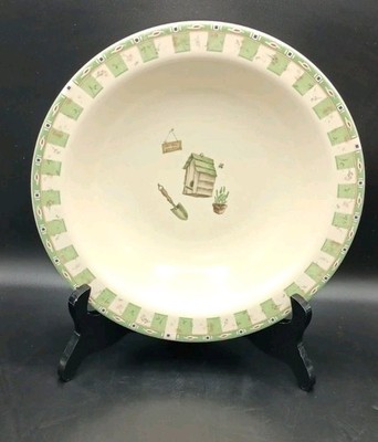 Pfaltzgraff Portfolio Naturewood 9 3/4'' Large Rimmed Soup/Pasta Bowl; USA!; EVC!