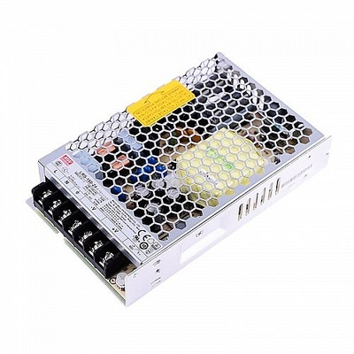 150W  MEANWELL LRS-150-24 Switching Power Supply Enclosed 24VDC 6.5A 115/230VAC