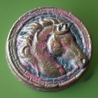 3+ Oz Copper Hand Poured Horse Head 999 Pure Fine-Pick- $3.33 Oz Of Copper! — photo 2