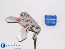 Mint! SIK Flo M 35" Chrome Putter w/Cover #463494