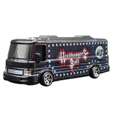 Hot Wheels Pop Culture MTV Headbanger Ball HW Tour Bus Kid Diecast Toy Car JBL64