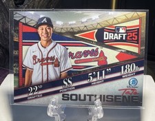 2025 Bowman Draft Chrome Insert Ty Southesine Draft Night Braves BDN-7