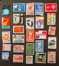 Netherlands  Fine used group of 26 commemorative  stamps lot#6