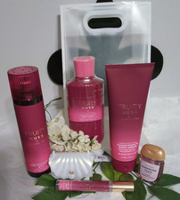 New Bath  Body Works Fruity Musk 5pc set Luxury Scent with pocketbac holder