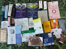 LOT OF 10 HIGH-END SKINCARE SAMPLES TRAVEL-SIZED PACKETS RANDOM NO REPEATS NEW