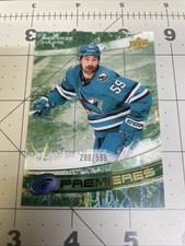 2022-23 Upper Deck Ice Hockey Ice Premieres Green  /599 Nick Cicek # 172  