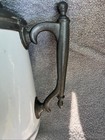 Early Pewter & Enamel Teapot — photo 5