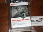 Monoprice MHD Sport 2.0 Action Camera Video Cam +Flat Surface & Bike Mount - New