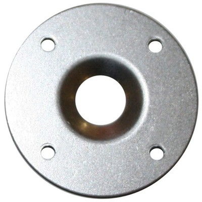 PanelFast Flush Head Quarter Turn Dzus Fastener Rivet Plate Round Steel 1-3/4OD