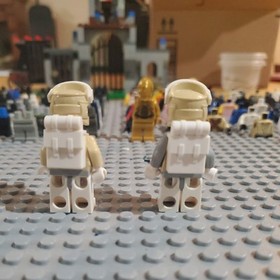 Lego Star Wars Hoth Rebel Trooper Minifigure Lot Of 2 From Set 8083