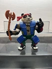 TMNT Panda Khan Vintage Teenage Mutant Ninja Turtles Action Figure 1990 W17