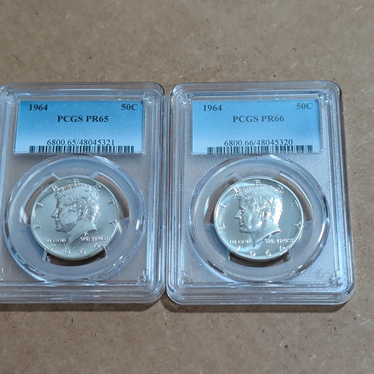 PR 65 Graded 1964 Kennedy US Half Dollars (1964-Now) for sale | eBay