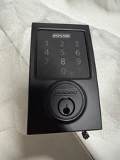 Schlage Smart Deadbolt Electronic Touchscreen  BE469ZP CEN 622 619 Satin Nickel