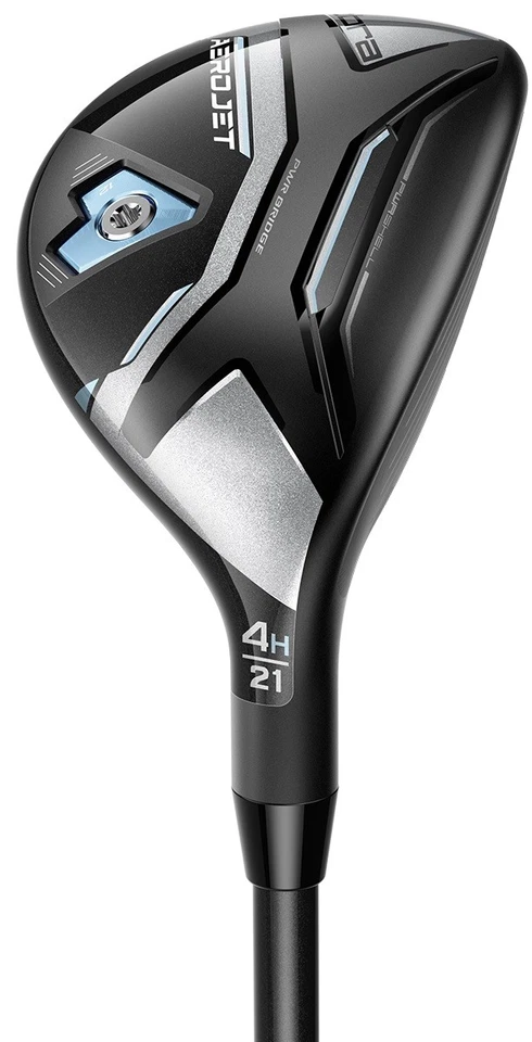 Club de golf Cobra AeroJet 24* 5H híbrido damas FST KBS PGI 55 muy bueno
