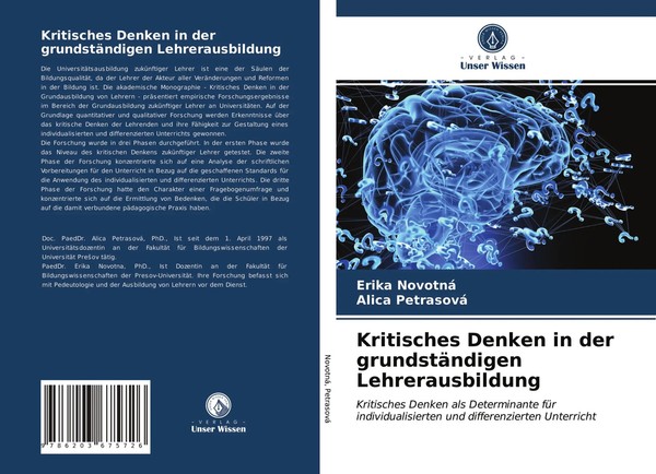 Erika Novotná (U. A.) | Kritisches Denken In Der GrundstäNdigen Lehrerausbildung-image