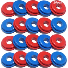 Glad Hand Seal Thick, 20pcs Gladhand Washers Rubber Seals Gasket Elastic Grom...
