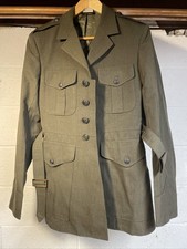 2005 US Marines USMC Uniform Dress Coat Long Gabardine Green 38R MC 2212