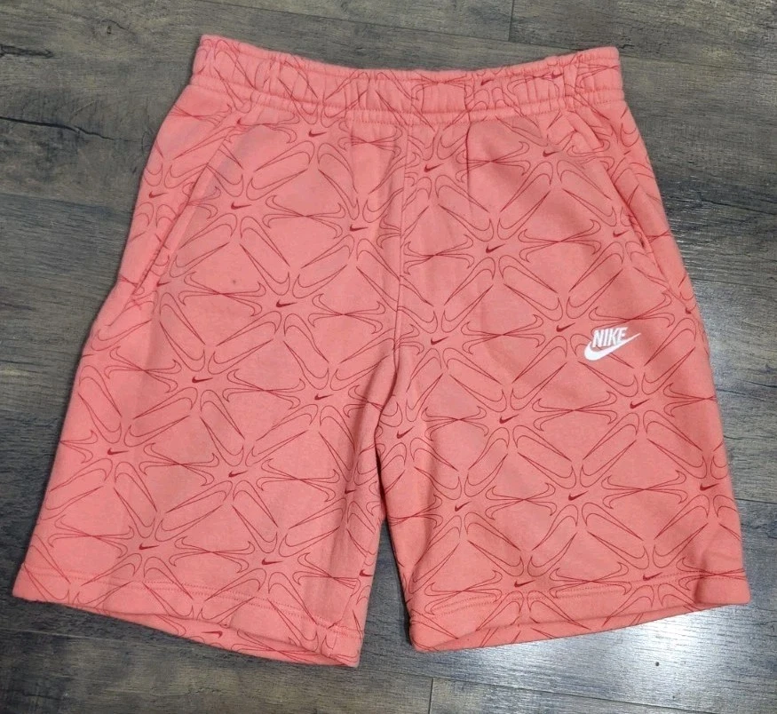 Nike Sportswear Club Fleece Shorts Mens Small Activewear Swoosh Gym Athleisure