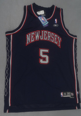 JASON KIDD VINTAGE NEW JERSEY NETS REEBOK SWINGMAN SIZE 2XL NEW WITH TAGS