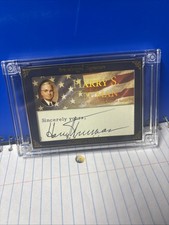 Harry S. Truman A Word From POTUS Autograph 7/12 Card #PS-HT33 Hand Signed