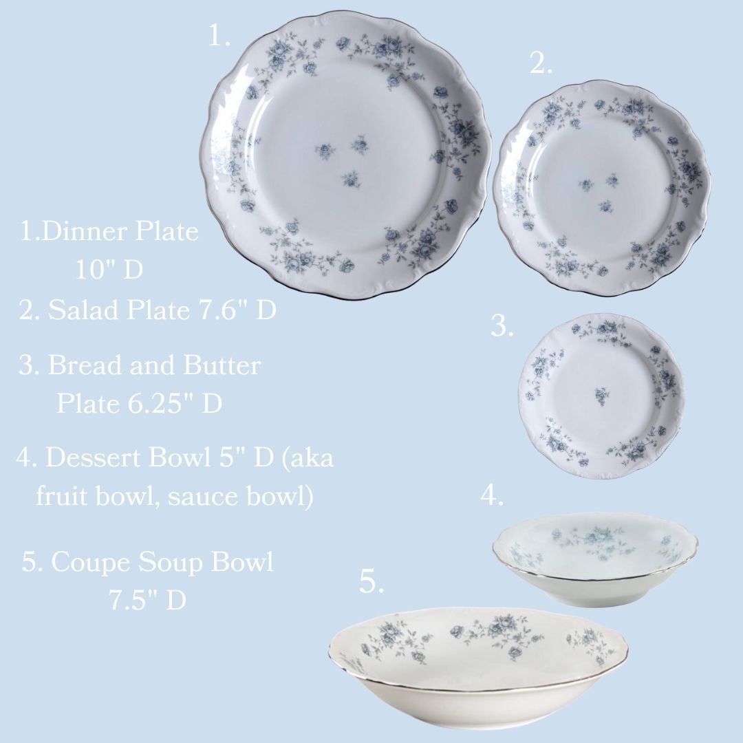 Johann Haviland Blue Garland Collection *Vintage Dinnerware *Free Shipping
