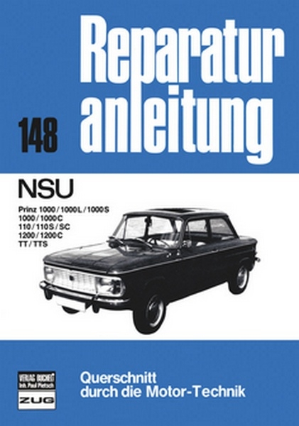 Thumbnail - Nsu Prinz Reparatur-handbuch Reparaturanleitung Reparaturbuch Wartung