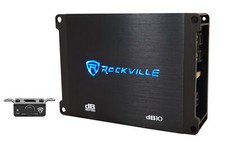 Rockville dB10 800w Peak Mono Car Audio Amplifier 200w RMS  4 Ohms