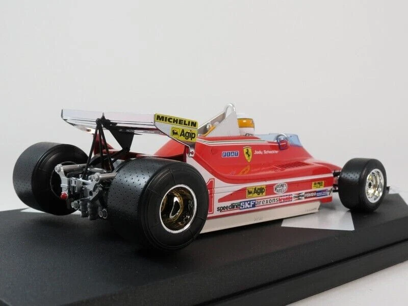 BURAGO FERRARI 312 T4 J. SCHECKTER - MONACO WORLD CHAMPION 1979 - SCALA 1/18 #11 - Immagine 3 di 4