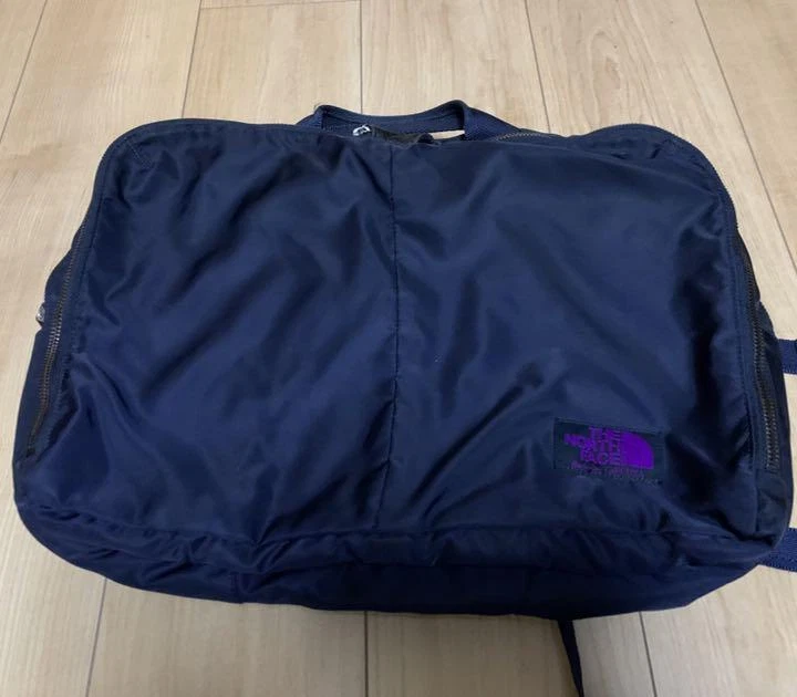 THE NORTH FACE PURPLE LABEL 3Way Bag Backpack Navy Used from Japan