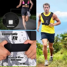 Running Vest Phone Holder Reflective Safety Hi Vis Accessories Cycling Outdoor